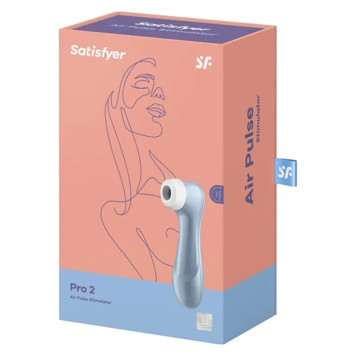Vibrant Vibes Australia Quality Sex Toys Great Prices Vibrators Satisfyer Pro 2 G2 Air Pulse Clitoral Stimulator Blue
