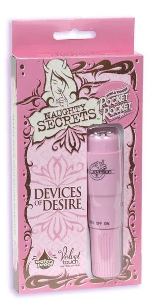 Vibrators Doc Johnson Novelties Naughty Secret Pocket Rocket