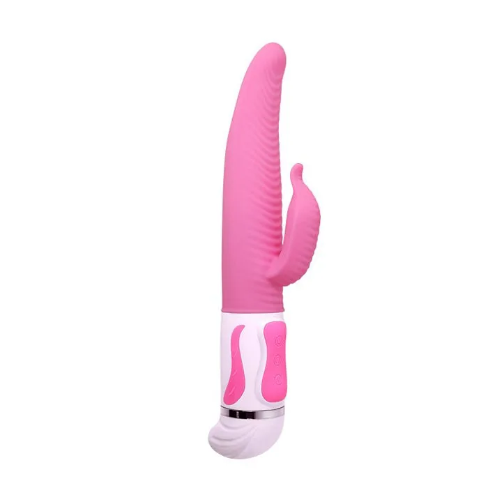 Vibrators Pretty Love Pretty Love Antoine Rabbit Vibrator Silicone Pink