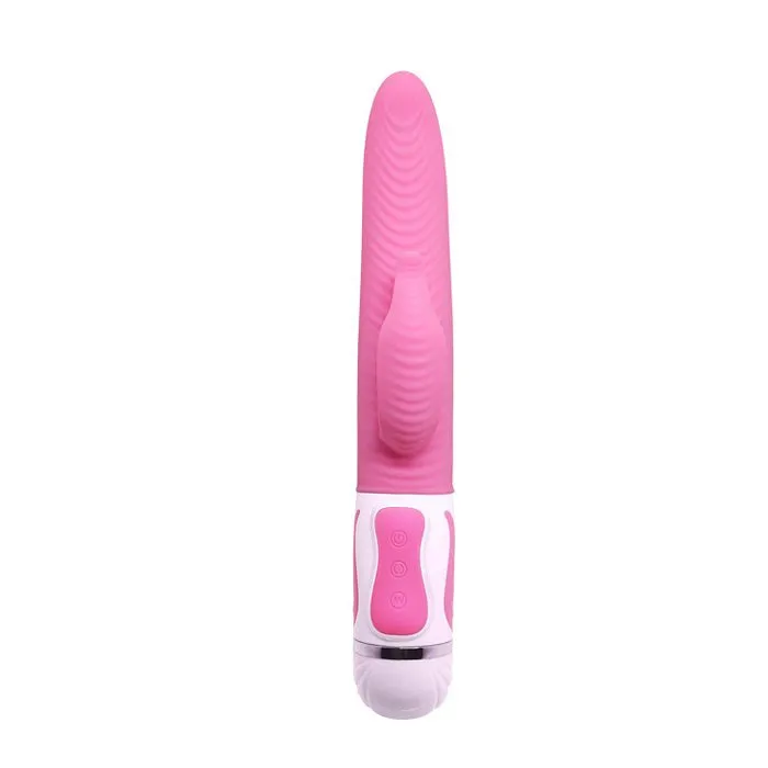 Vibrators Pretty Love Pretty Love Antoine Rabbit Vibrator Silicone Pink