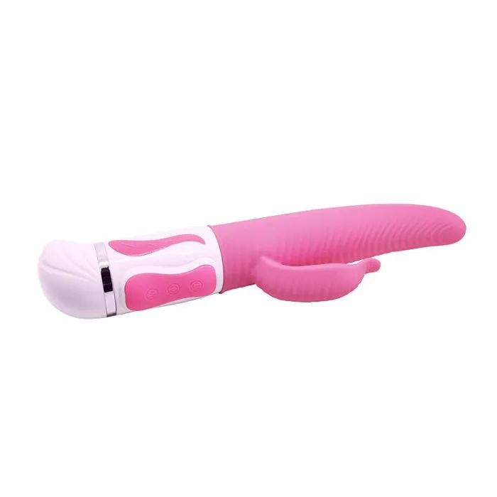 Vibrators Pretty Love Pretty Love Antoine Rabbit Vibrator Silicone Pink