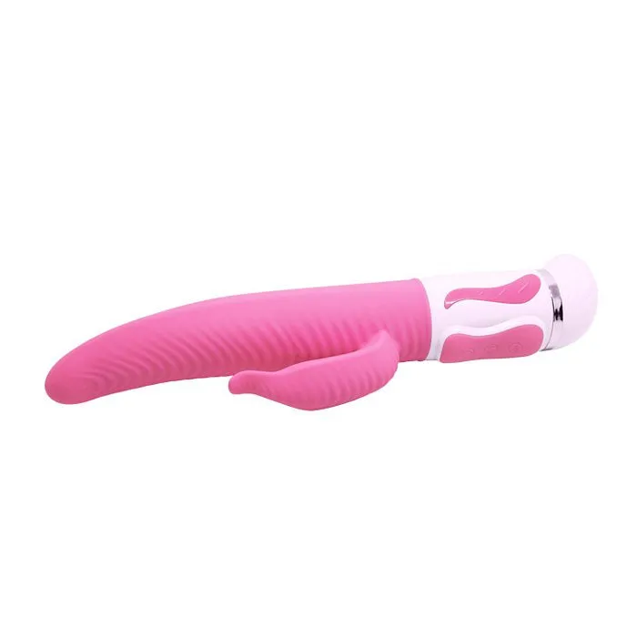 Vibrators Pretty Love Pretty Love Antoine Rabbit Vibrator Silicone Pink