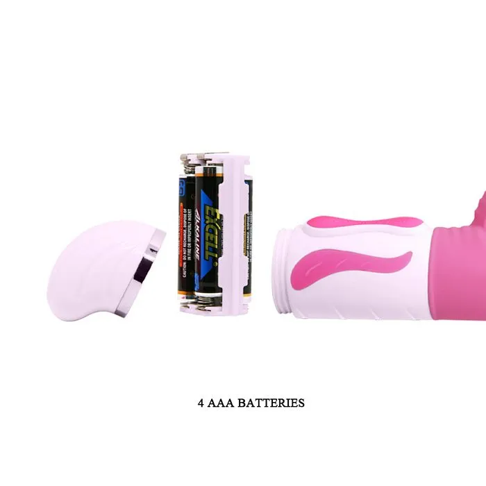 Vibrators Pretty Love Pretty Love Antoine Rabbit Vibrator Silicone Pink