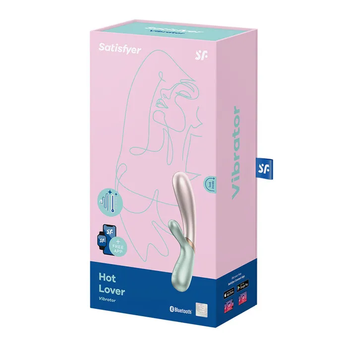 Vibrators Satisfyer Satisfyer Hot Lover Rabbit Vibrator PinkMint