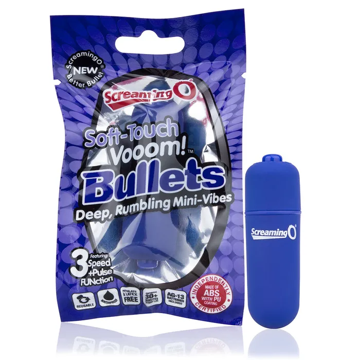 Vibrators Screaming O Vooom Bullet Blue