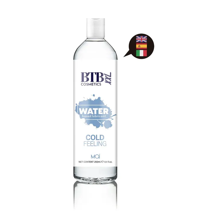 Back to Basics Lubricants BTB Water Based Cool Feeling Lubricant 250ml Back to Basics Lubricants BTB Water Based Cool Feeling Lubricant 250ml