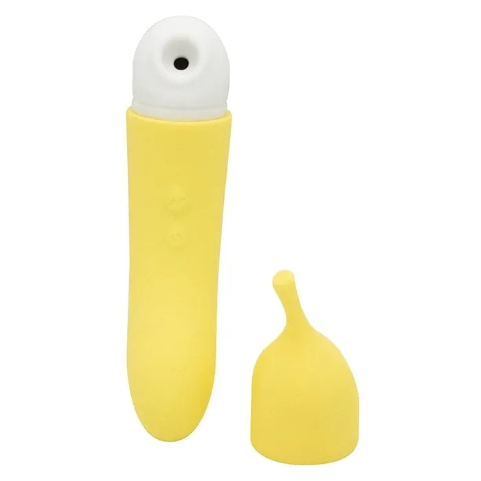 Banana Cream Air Pulse GSpot Vibrator Natalies Toy Box Vibrators