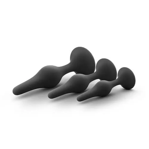 Blush Novelties Anal Beginners Butt Plug Training Set Blush Novelties Anal Beginners Butt Plug Training Set