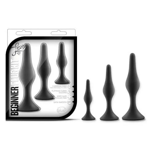 Blush Novelties Anal Beginners Butt Plug Training Set Blush Novelties Anal Beginners Butt Plug Training Set