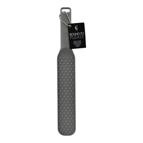 Bound to Please Anal Bound to Please Silicone Spanking Paddle Grey Bound to Please Anal Bound to Please Silicone Spanking Paddle Grey