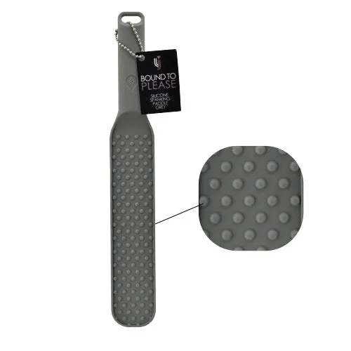 Bound to Please Anal Bound to Please Silicone Spanking Paddle Grey Bound to Please Anal Bound to Please Silicone Spanking Paddle Grey