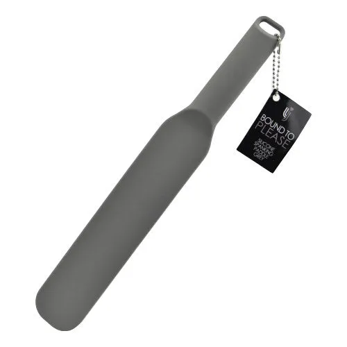 Bound to Please Anal Bound to Please Silicone Spanking Paddle Grey Bound to Please Anal Bound to Please Silicone Spanking Paddle Grey