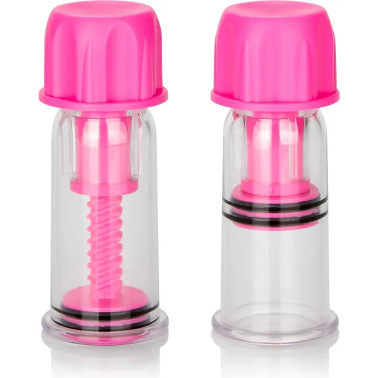CALIFORNIA EXOTICS Male Sex Toys CALEX VACUUM TWIST SUCKERS ROSA