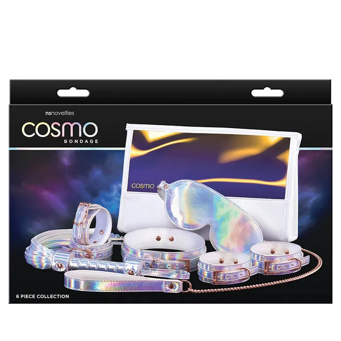 Couples NS Novelties Cosmo Rainbow Bondage 6 Piece Kit