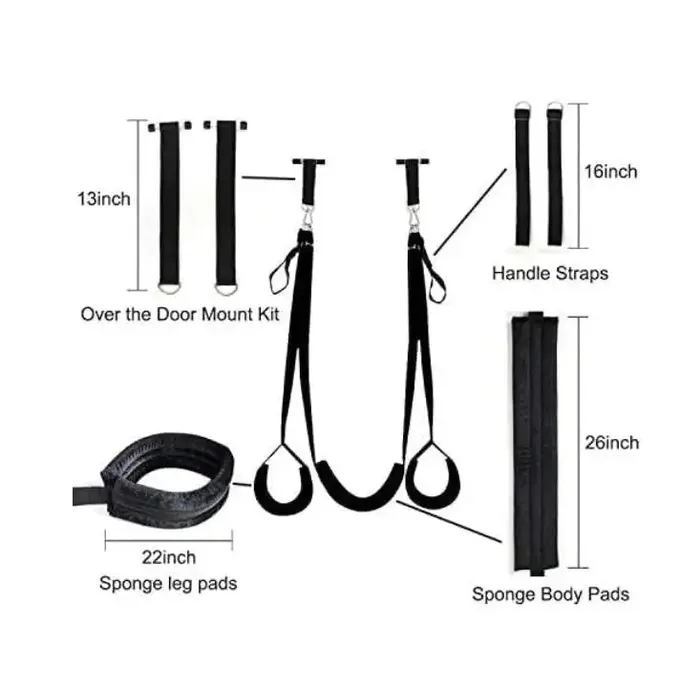 Couples Pleasure Passion Door Sex Swing
