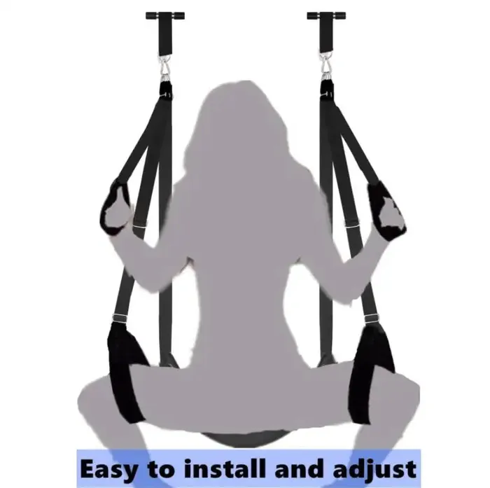 Couples Pleasure Passion Door Sex Swing