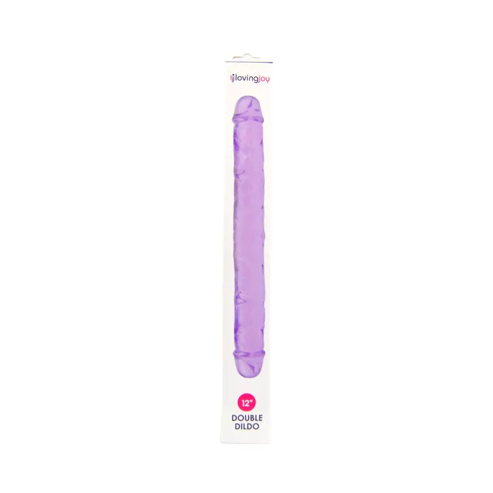 Dildos Loving Joy 12 Inch Double Dildo Purple Loving Joy Dildos Loving Joy 12 Inch Double Dildo Purple Loving Joy