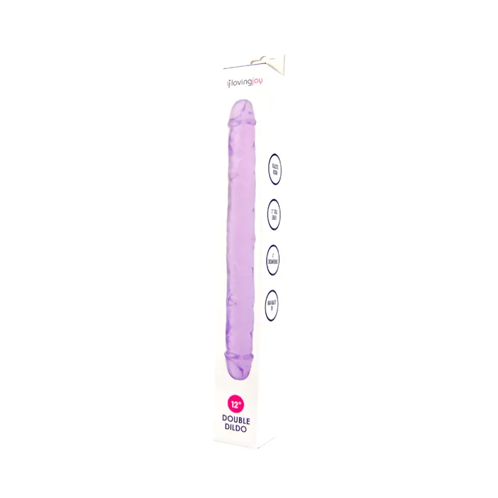Dildos Loving Joy 12 Inch Double Dildo Purple Loving Joy Dildos Loving Joy 12 Inch Double Dildo Purple Loving Joy