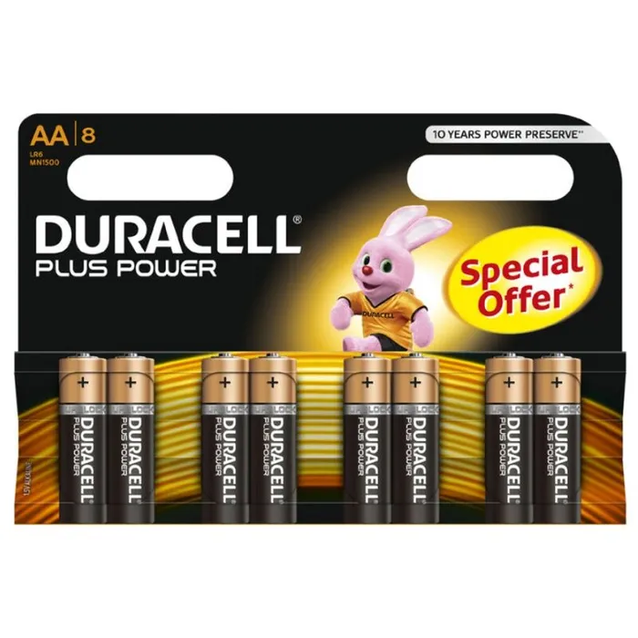 DURACELL PLUS POWER BATTERIA ALCALINA AA LR6 BLISTER 8 DURACELL Male Sex Toys DURACELL PLUS POWER BATTERIA ALCALINA AA LR6 BLISTER 8 DURACELL Male Sex Toys