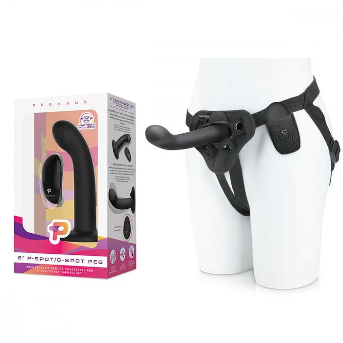 Female Sex Toys 6 PSpot GSpot Harness and Dildo Kit Pegasus