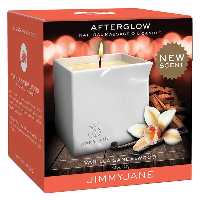 JimmyJane Afterglow Massage Oil Candle Couples