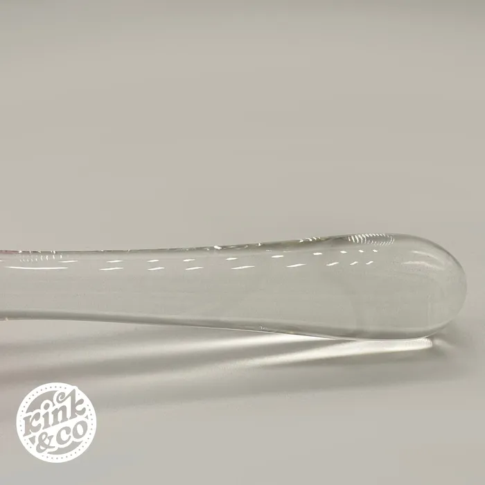 KinkCo Dildos Fantasy Pink Mushroom Glass Dildo