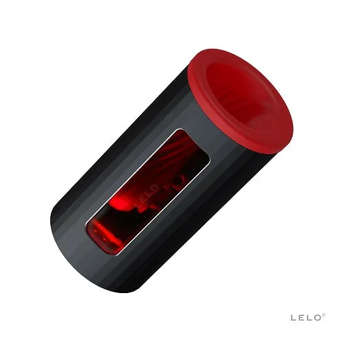 Lelo F1S V2 Dual Stimulation Male Masturbator Red Lelo Male Sex Toys