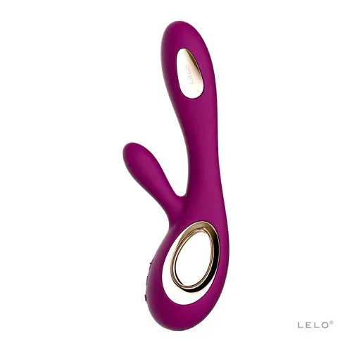 Lelo Lelo Soraya Wave Dual Action Vibrator Deep Rose Vibrators