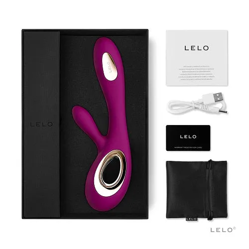 Lelo Lelo Soraya Wave Dual Action Vibrator Deep Rose Vibrators Lelo Lelo Soraya Wave Dual Action Vibrator Deep Rose Vibrators