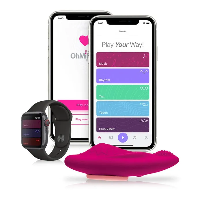 OhMiBod Foxy Bluetooth Panty Vibrator Female Sex Toys