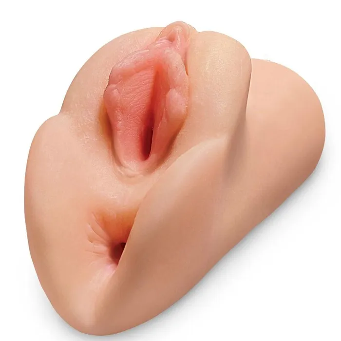 PDX PLUS PERFECT PUSSY DOPPIO STROKER CARNE PDX PLUS Male Sex Toys