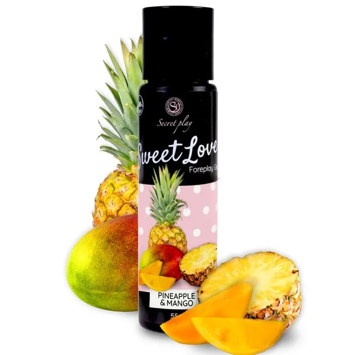 SECRETPLAY COSMETIC Vibrators SECRETPLAY GEL MANGO E ANANAS SWEET LOVE 60 ML