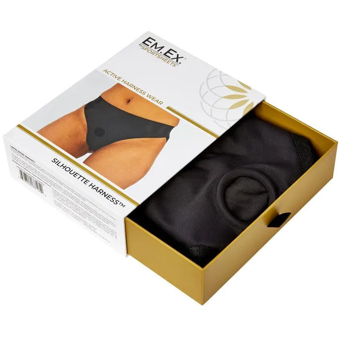 Sportsheets Female Sex Toys EmEx Crotchless Silhouette Harness