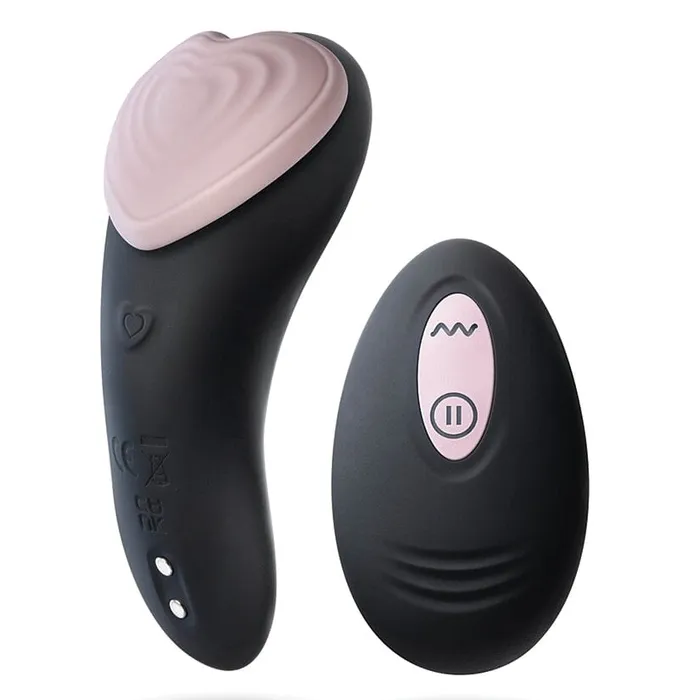 Temptasia Heartbeat Panty Vibe With Remote Blush Female Sex Toys