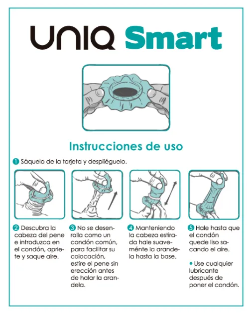 Vibrators UNIQ PRESERVATIVO SENZA LATTICE PREEREZIONE 3UDS UNIQ