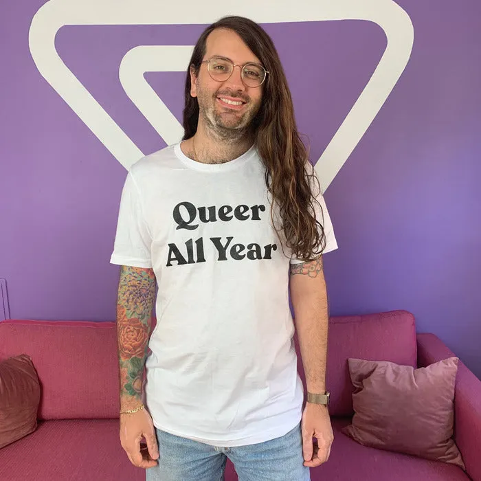 Vibrators Wild Flower Queer All Year Tee