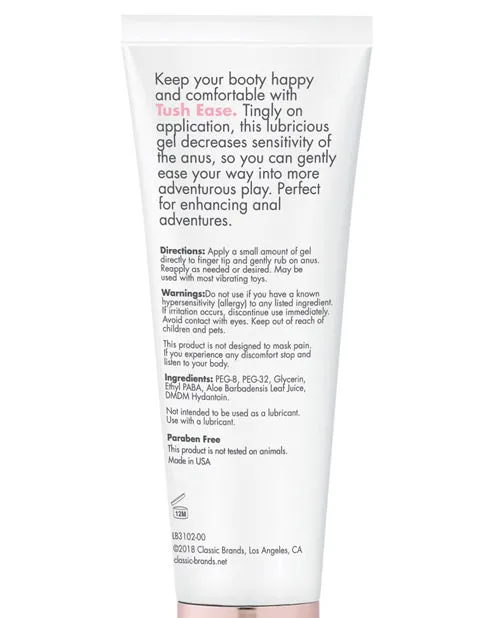 Anal Classic Brands Cgc Tush Ease Anal Gel Wbenzocaine