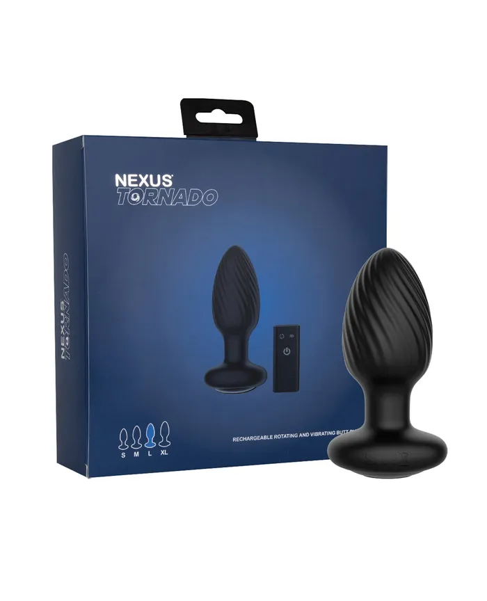 Anal Nexus Nexus Tornado Rotating Vibrating Butt Plug
