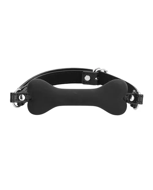 Anal Shots Ouch Puppy Play Silicone Bone Gag Shots