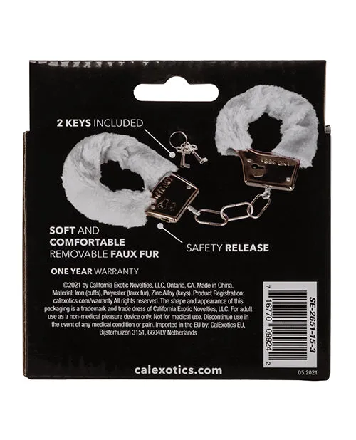 CalExotics Couples Playful Furry Cuffs