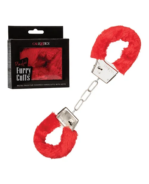 CalExotics Couples Playful Furry Cuffs