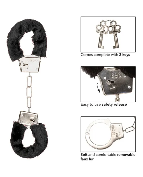 CalExotics Couples Playful Furry Cuffs