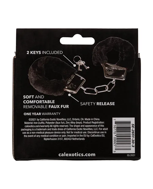 CalExotics Couples Playful Furry Cuffs