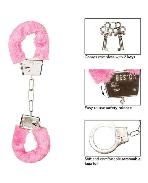 CalExotics Couples Playful Furry Cuffs