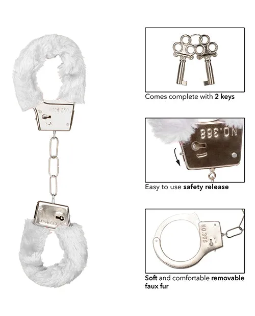 CalExotics Couples Playful Furry Cuffs