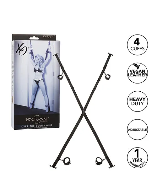 CalExotics Nocturnal Collection Over the Door Cross Female Sex Toys CalExotics Nocturnal Collection Over the Door Cross Female Sex Toys