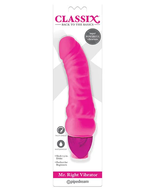 Classix Mr Right Vibrator Pipedream Vibrators