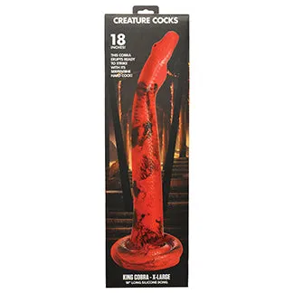 Creature Cocks Dildos Creature Cocks King Cobra XLarge Silicone Dildo