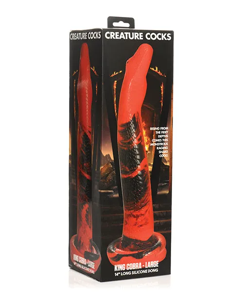 Creature Cocks Dildos Creature Cocks King Cobra XLarge Silicone Dildo