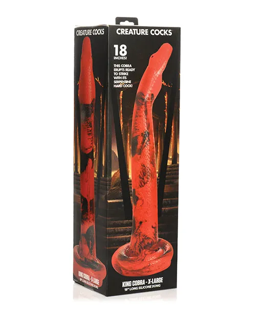 Creature Cocks Dildos Creature Cocks King Cobra XLarge Silicone Dildo